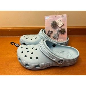 New Crocs Saweetie w/ Jibbitz  Women 8 Men 6